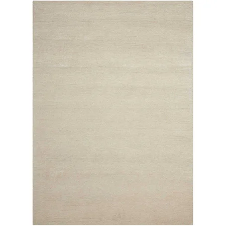 5'3" x 7'5" Bone Rectangle Rug